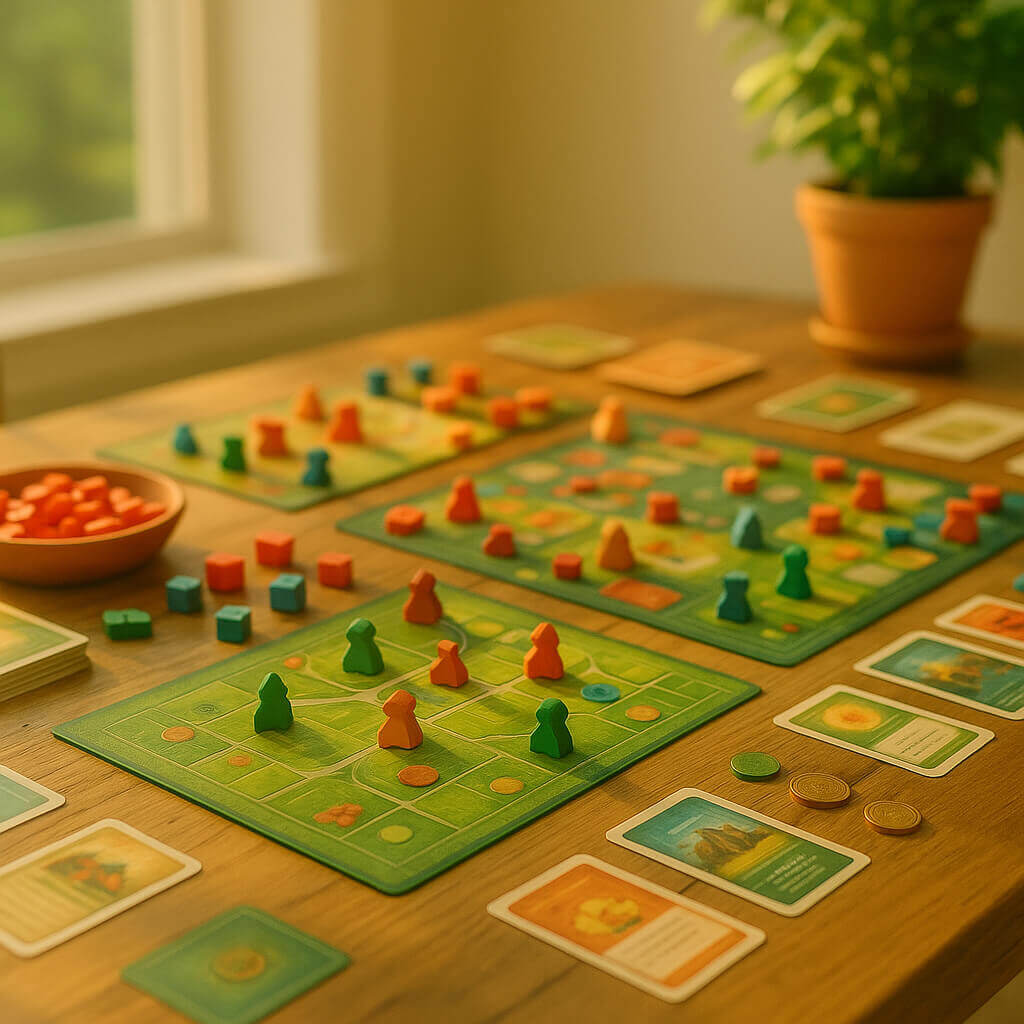 Hintergrund der Hero-Sektion – Brettspiele und Community