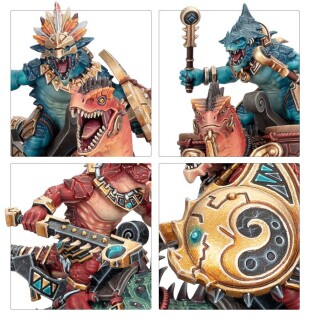 Age of Sigmar: Seraphon: Aggradon Lancers
