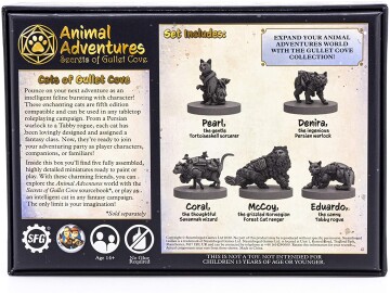 Animal Adventures RPG Cats of Gullet Cove