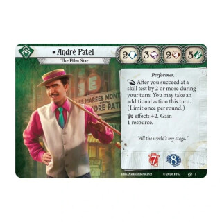 Arkham Horror: The Card Game – André Patel Investigator Deck
