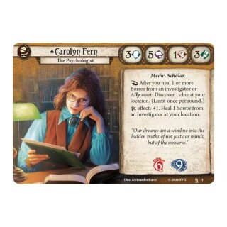 Arkham Horror: The Card Game – Carolyn Fern Investigator Deck