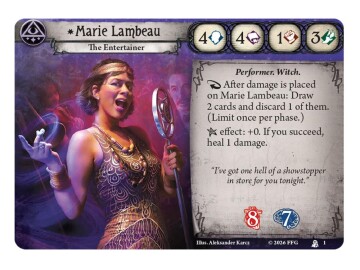 Arkham Horror: The Card Game – Marie Lambeau Investigator Deck