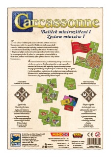 Carcassonne: Balíček minirozšíření I