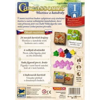 Carcassonne rozšíření 1: Hostince a katedrály (2025)