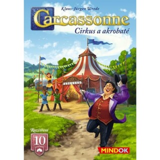Carcassonne rozšíření 10: Cirkus a akrobaté (2025)