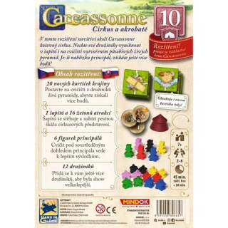 Carcassonne rozšíření 10: Cirkus a akrobaté (2025)