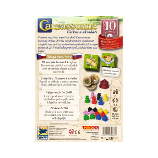 Carcassonne rozšíření 10: Cirkus a akrobaté (2025)