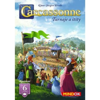 Carcassonne rozšíření 6: Turnaje a štíty (2025)