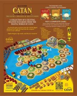 Catan - Treasures, Dragons & Adventurers