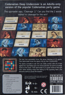 Codenames Deep Undercover 2.0