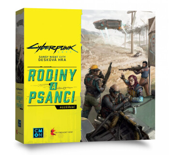 Cyberpunk 2077: Gangy Night City (Desková hra) - rozšíření Rodiny a psanci