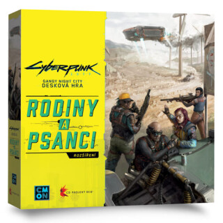 Cyberpunk 2077: Gangy Night City (Desková hra) - rozšíření Rodiny a psanci