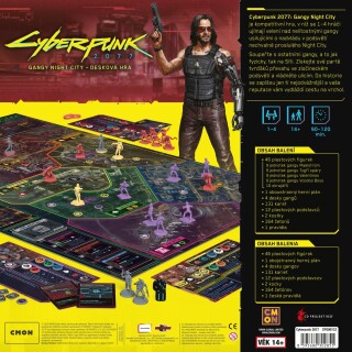 Cyberpunk 2077: Gangy Night City (Desková hra)