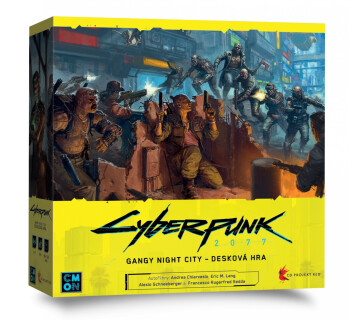 Cyberpunk 2077: Gangy Night City (Desková hra)