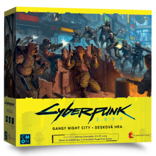 Cyberpunk 2077: Gangy Night City (Desková hra)
