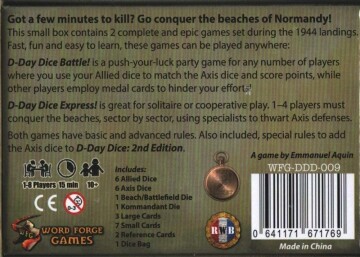 D-Day Dice Pocket