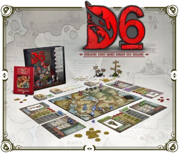 D6: Dungeons, Dudes, Dames, Danger, Dice and Dragons!