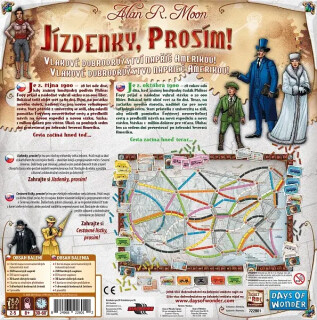 Days of wonder Ticket to Ride: Základní hra