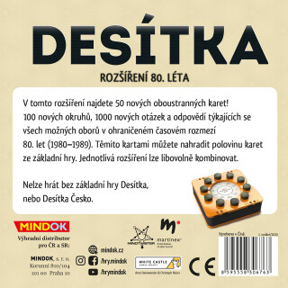 Desítka: 80. léta (rozšíření)