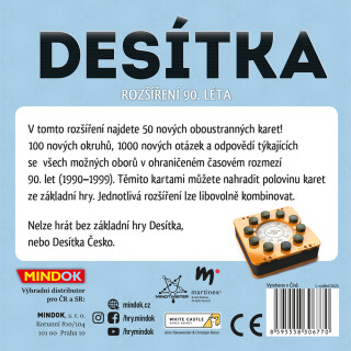 Desítka: 90. léta (rozšíření)