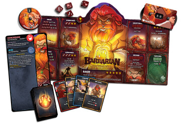 Dice Throne: Hero Pack Barbarian