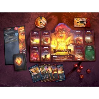 Dice Throne: Season One - Barbarian vs. Moon Elf