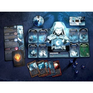 Dice Throne: Season One - Barbarian vs. Moon Elf