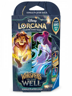 Disney Lorcana: Whispers in the Well Starter Deck Varianta: Amber & Emerald