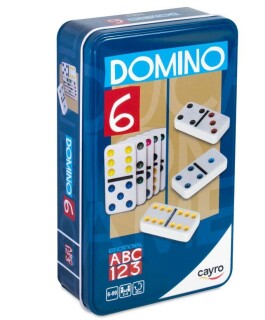 Domino Double 6 Color- Společenská hra
