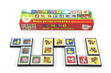 Domino Moje první zvířátka  společenská hra