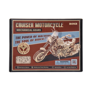 Dřevěný model - Motorka Robotime