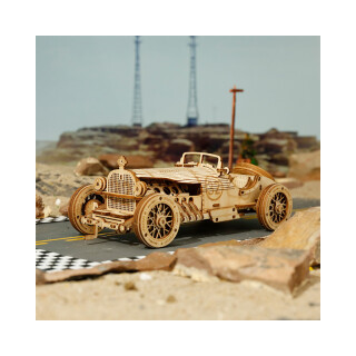Dřevěný model - Závodní automobil Robotime