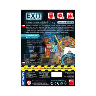 Exit úniková hra: Návrat do opuštěné chaty