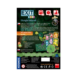 Exit úniková hra pro děti: Džungle hádanek