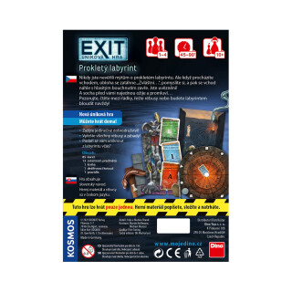 Exit úniková hra: Prokletý labyrint