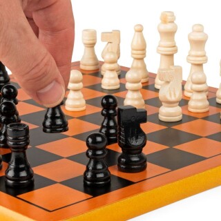 Games Dřevěné šachy