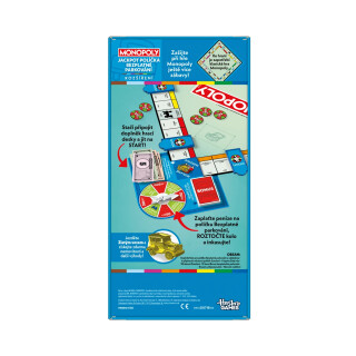 Hasbro Monopoly rozšíření JACKPOT, bezplatné parkování CZ verze