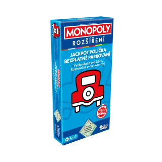 Hasbro Monopoly rozšíření JACKPOT, bezplatné parkování CZ verze
