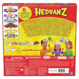 Hedbanz Společenská hra hádanek Nová