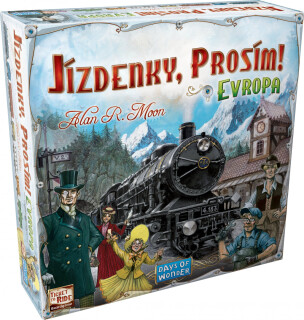 Jízdenky, prosím! Evropa Asmodee Blackfire
