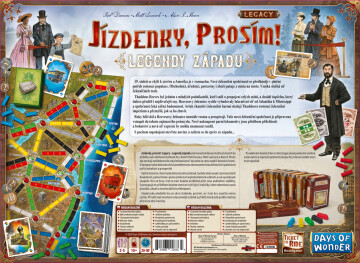 Jízdenky, prosím! Legacy: Legendy západu