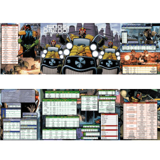 Judge Dredd RPG GM Screen