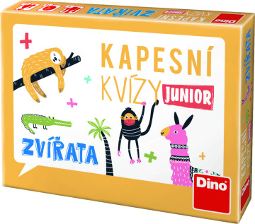 Kapesní kvízy Junior - Zvířátka - Cestovní hra