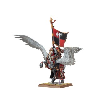 Kingdom of Bretonnia: Battle Standard on Royal Pegasus (Warhammer: The Old World)