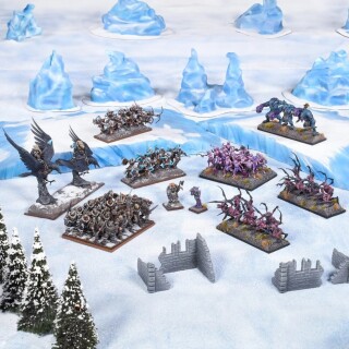 Kings of War 2 Player Starter Set Ice and Shadows