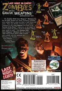 Last Night on Earth: Zombies with Grave Weapons Miniatures Set