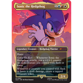 Magic The Gathering - Secret Lair x Sonic: Friends & Foes