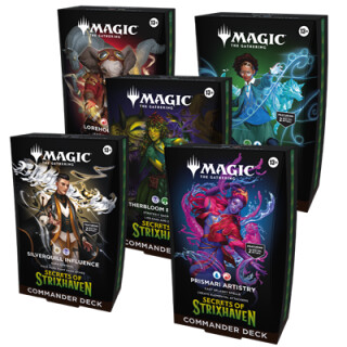 Magic The Gathering - Secrets of Strixhaven Commander Deck Varianta: Silverquill Influence