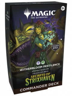 Magic The Gathering - Secrets of Strixhaven Commander Deck Varianta: Silverquill Influence