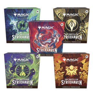 Magic The Gathering - Secrets of Strixhaven Prerelease Pack Varianta: Lorehold